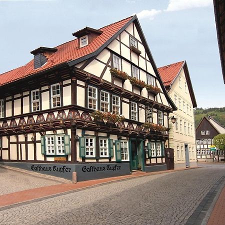 Gasthaus Kupfer Stolberg i. Harz Buitenkant foto