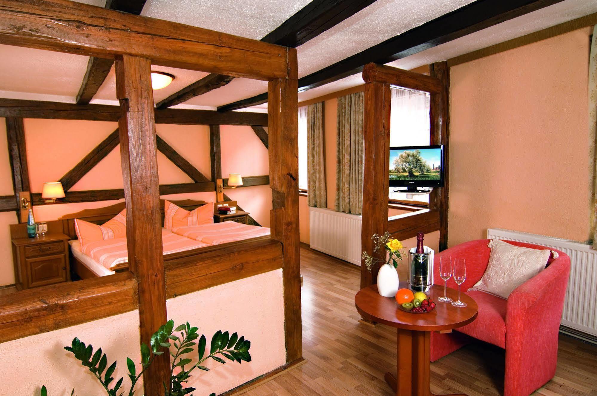 Gasthaus Kupfer Stolberg i. Harz Buitenkant foto