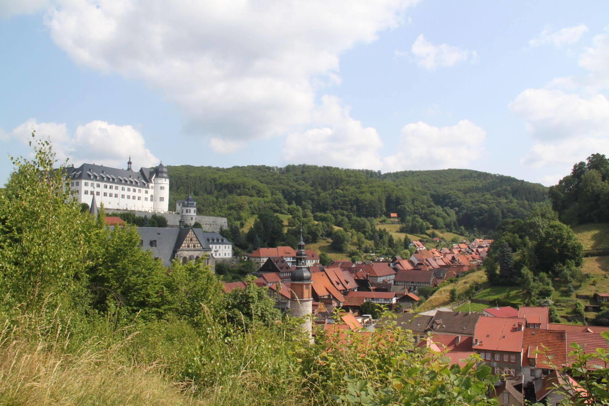 Gasthaus Kupfer Stolberg i. Harz Buitenkant foto